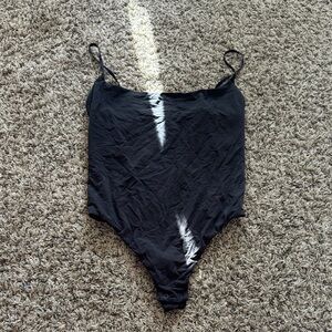 SKIMS Black Bodysuit